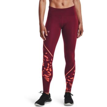 Under Armour FLY FAST 2.0 PRINT TIGHT Női legging, bordó, méret kép