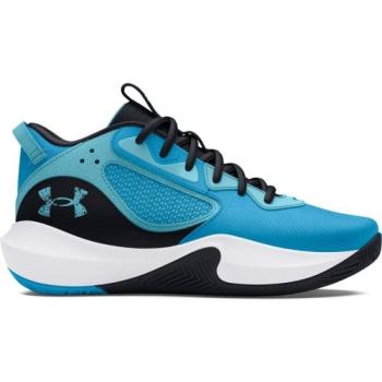 Under Armour GS LOCKDOWN 6 Junior kosárlabda cipő, türkiz, méret 35.5 kép