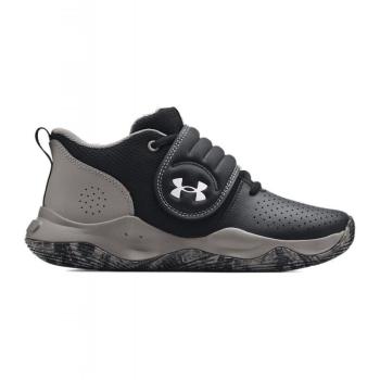 UNDER ARMOUR-GS Zone BB black/concrete/metallic silver Fekete 37,5 kép