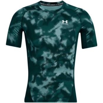 Under Armour HEATGEAR ARMOUR Férfi felső, sötétzöld, méret kép