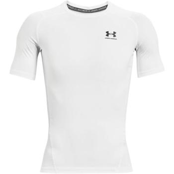 Under Armour HG ARMOUR COMP SS Férfi póló, fehér, méret kép