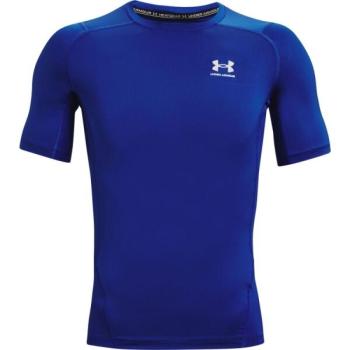 Under Armour HG ARMOUR COMP SS Férfi póló, kék, méret kép