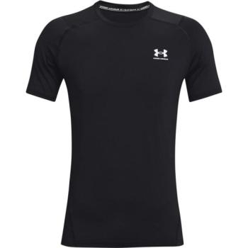 Under Armour HG ARMOUR FITTED SS Férfi rövid ujjú póló, fekete, méret kép