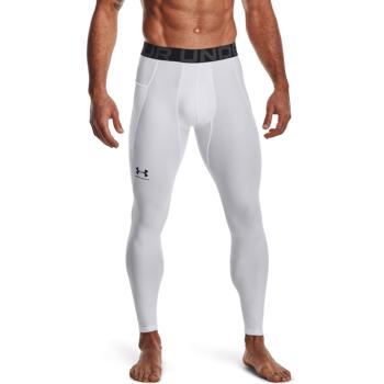 Under Armour HG Armour kompressziós  férfi leggings White kép