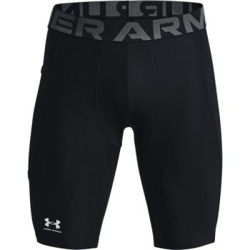 Under Armour HG ARMOUR LONG SHORTS Férfi kompressziós rövidnadrág, fekete, méret kép