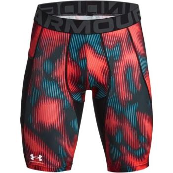 Under Armour HG PRINTED LONG SHORTS Férfi rövidnadrág, narancssárga, méret kép