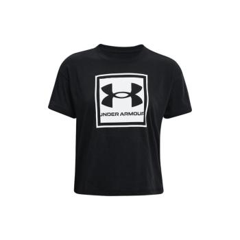 UNDER ARMOUR-Live Glow Graphic Tee-BLK Fekete XS kép