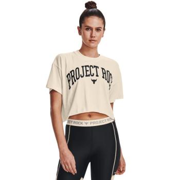 UNDER ARMOUR PROJECT ROCK-UA PROJECT ROCK SS Crop-WHT kép