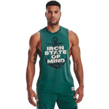 UNDER ARMOUR PROJECT ROCK-UA PROJECT ROCK STATE OF MIND MUSCLE TANK-GR Zöld XL kép