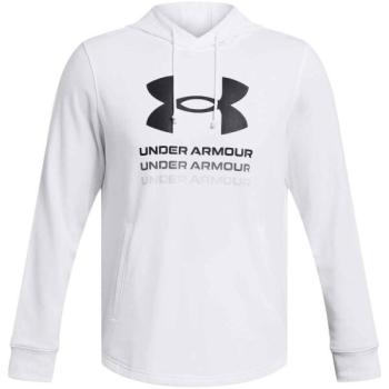 Under Armour RIVAL Férfi pulóver, fehér, méret kép