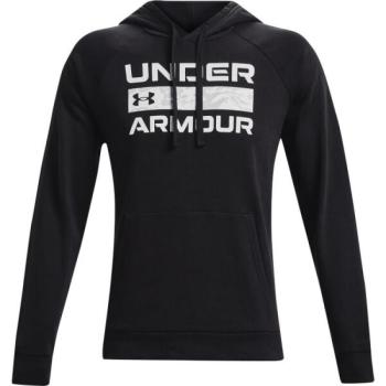 Under Armour RIVAL FLC SIGNATURE HD Férfi pulóver, fekete, méret kép