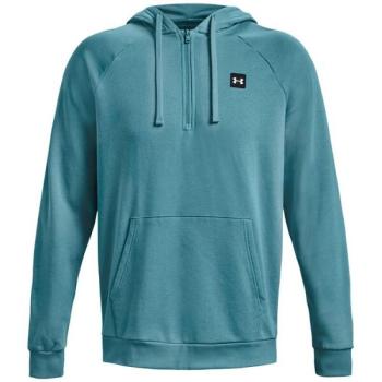 Under Armour RIVAL FLEECE 1/2ZIP HD Férfi pulóver, kék, méret kép