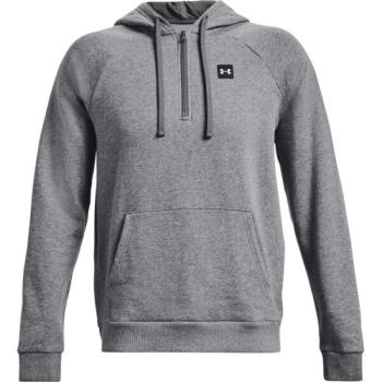 Under Armour RIVAL FLEECE 1/2ZIP HD Férfi pulóver, szürke, méret kép