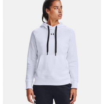 UNDER ARMOUR-Rival Fleece HB Hoodie-WHT Fehér L kép