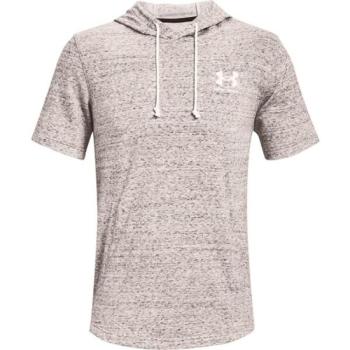 Under Armour RIVAL TERRY LC SS HD Férfi fitness pulóver, szürke, méret kép