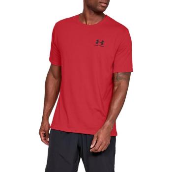 UNDER ARMOUR-SPORTSTYLE LEFT CHEST SS-RED Piros S kép