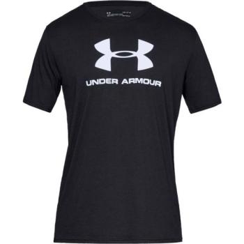 Under Armour SPORTSTYLE LOGO SS Férfi póló, fekete, méret kép