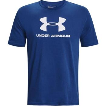 Under Armour SPORTSTYLE LOGO SS Férfi póló, kék, méret kép