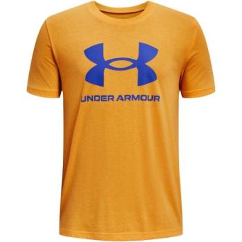 Under Armour SPORTSTYLE LOGO SS Fiú póló, narancssárga, méret kép