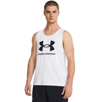 Under Armour SPORTSTYLE LOGO Tank Top  White kép