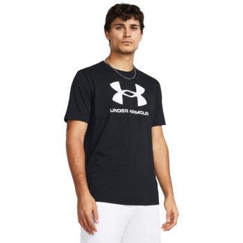 Under Armour Sportstyle Logo Update SS T-shirt Black kép