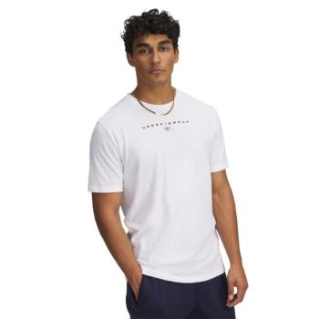 Under Armour Stacked Logo SS T-shirt White kép