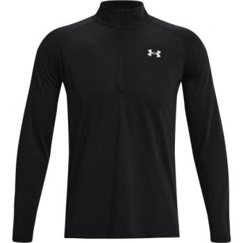 Under Armour STREAKER HALF ZIP Férfi hosszú ujjú felső, fekete, méret kép