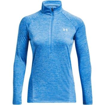 Under Armour TECH 1/2 ZIP - TWIST Női pulóver, kék, méret kép