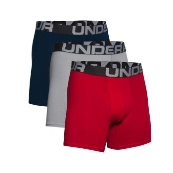 UNDER ARMOUR-UA Charged Cotton 6in 3 Pack-RED Piros L kép