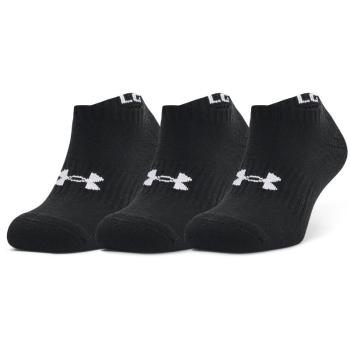 UNDER ARMOUR-UA Core No Show 3Pk-BLK Fekete 42/47 kép