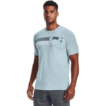 UNDER ARMOUR-UA FAST LEFT CHEST 3.0 SS-BLU Kék L kép