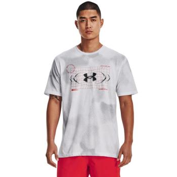 UNDER ARMOUR-UA FBTL AOP METAL LOGO SS-WHT-1374507-100 kép