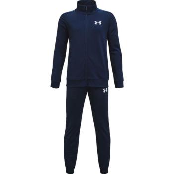 Under Armour UA KNIT TRACK SUIT Fiú melegítő szett, sötétkék, méret kép