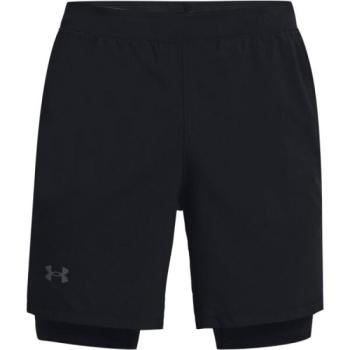 Under Armour UA LAUNCH 7'' 2-IN-1 SHORT Férfi rövidnadrág futáshoz, fekete, méret kép