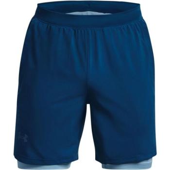 Under Armour UA LAUNCH 7'' 2-IN-1 SHORT Férfi rövidnadrág futáshoz, kék, méret kép