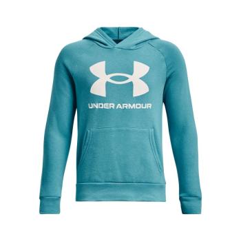 UNDER ARMOUR-UA RIVAL FLEECE HOODIE-BLU 433 Kék 127/137 kép