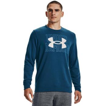 UNDER ARMOUR-UA Rival Terry Logo Crew-BLU Kék M kép