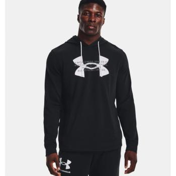 UNDER ARMOUR-UA Rival Terry Logo Hoodie-BLK-1373382-001 kép