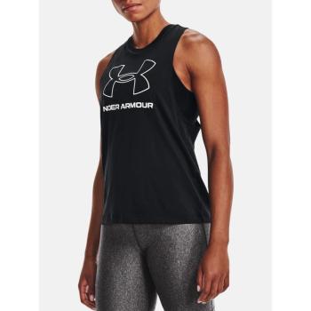 UNDER ARMOUR-UA SPORTSTYLE LOGO TANK-BLK Fekete XS kép