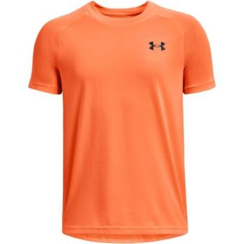 Under Armour UA TECH 2.0 SS Fiú póló sportoláshoz, narancssárga, méret kép