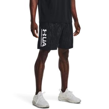 UNDER ARMOUR-UA Woven Emboss Shorts-BLK-1361432-003 kép