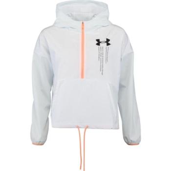 Under Armour WOVEN GRAPHIC JACKET Női kabát edzéshez, fehér, méret kép