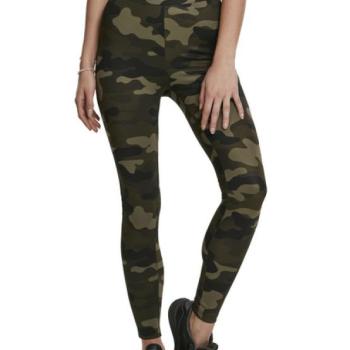 Urban Classics Camo tech női leggings, wood camo kép