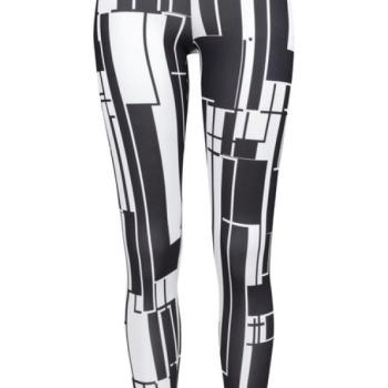 Urban Classics női Graphic Sports leggings, fekete kép