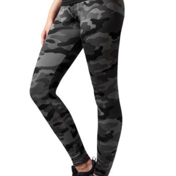 Urban Classics női leggings, dark camo kép