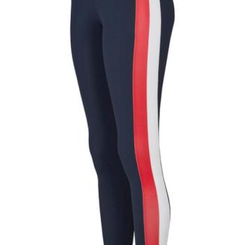 Urban Classics női Side Stripe leggings, navy kép