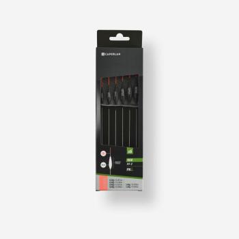 Úszó finomszerelékes tavi horgászathoz PF-F900 L, narancssárga antenna, 6 db Caperlan kép