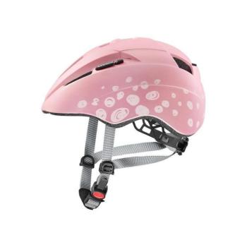 Uvex Kid 2 CC pink polka dots mat bukósisak, 46-52cm kép