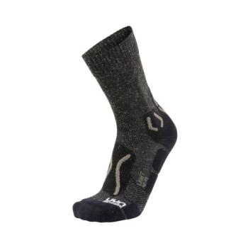 UYN-S100061 MENS OUTDOOR SOCKS, M279 BROWN/BRONZE Szürke 39/41 kép