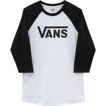 Vans CLASSIC VANS RAGLAN-B Férfi felső, fehér, méret kép